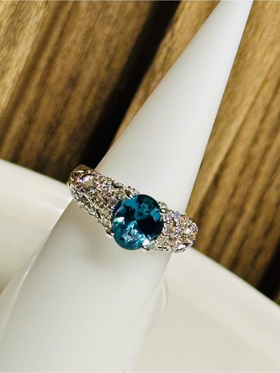 bp Jewelry - Bomb Party OG Ring size 5 “Imperial Blue Ring”
